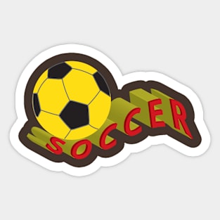 Soccer Sticker